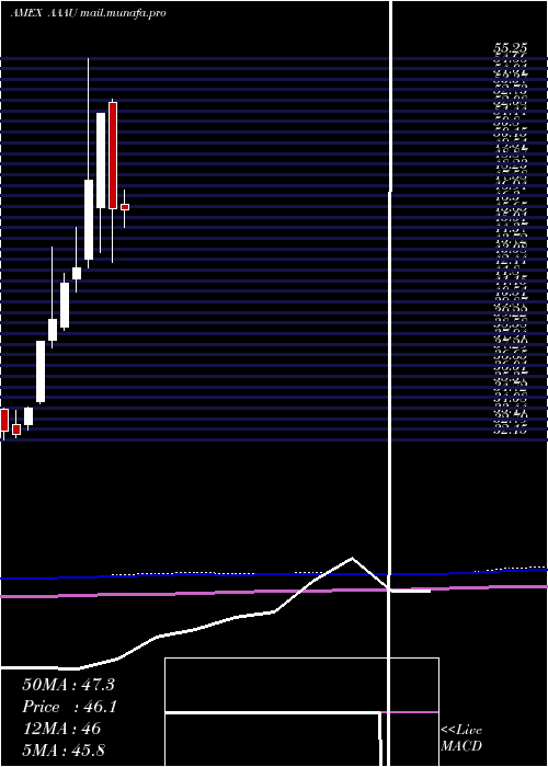 monthly chart PerthMint