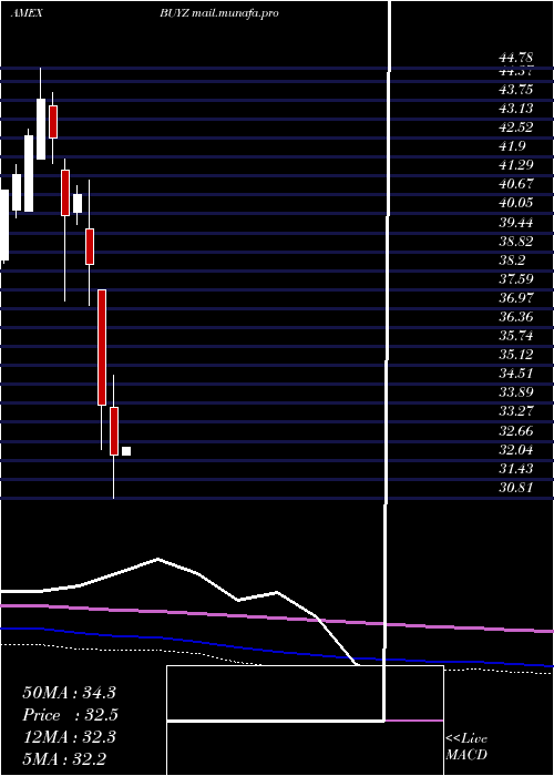  monthly chart FranklinDisruptive