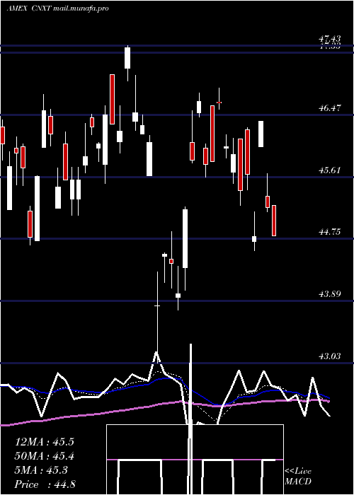  Daily chart MarketVectors