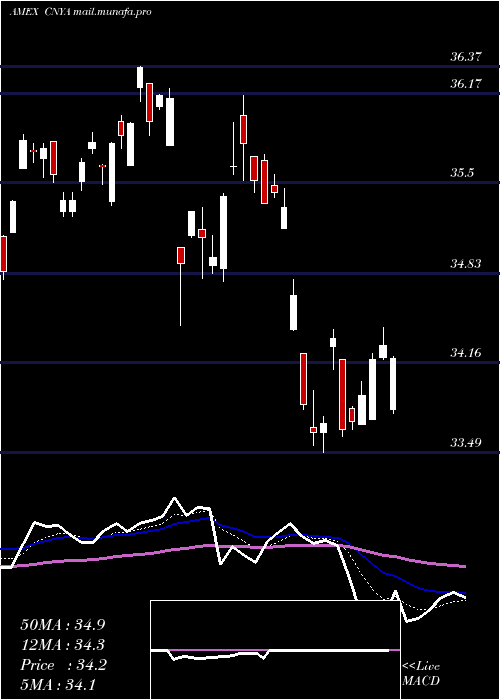  Daily chart IsharesMsci
