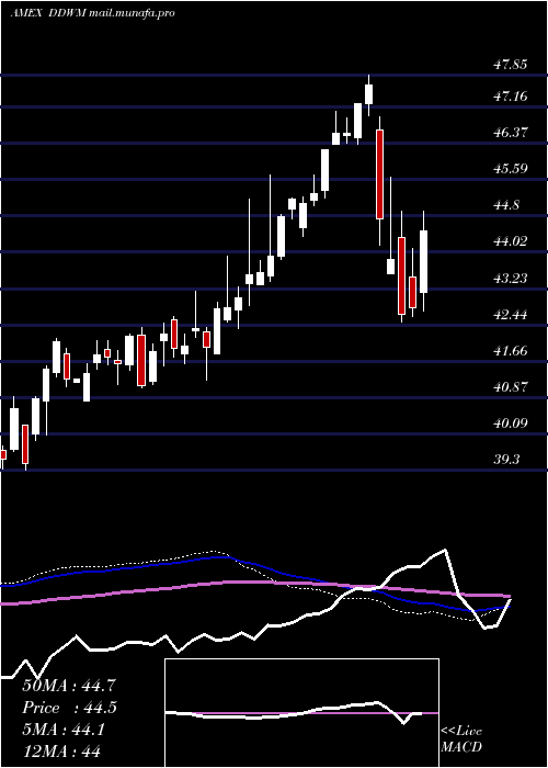  weekly chart WisdomtreeDynamic