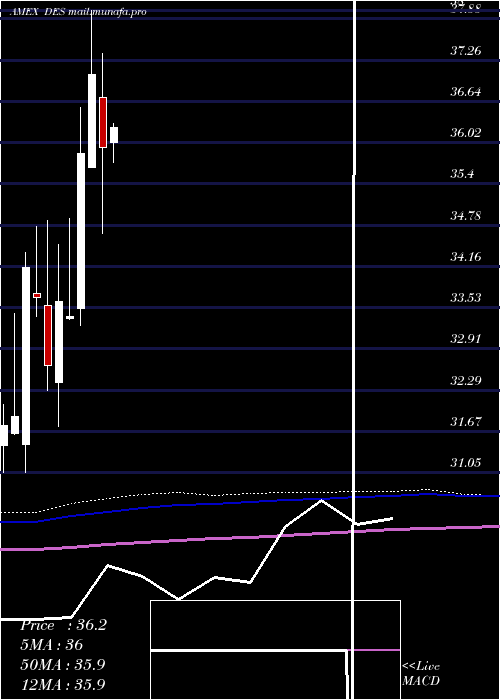  monthly chart SmallcapDividend