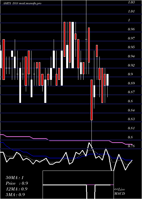  Daily chart DocumentSecurity