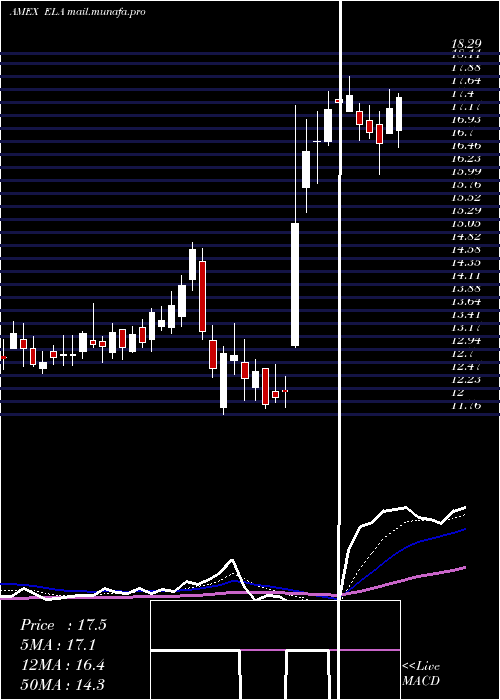  Daily chart EnvelaCorp