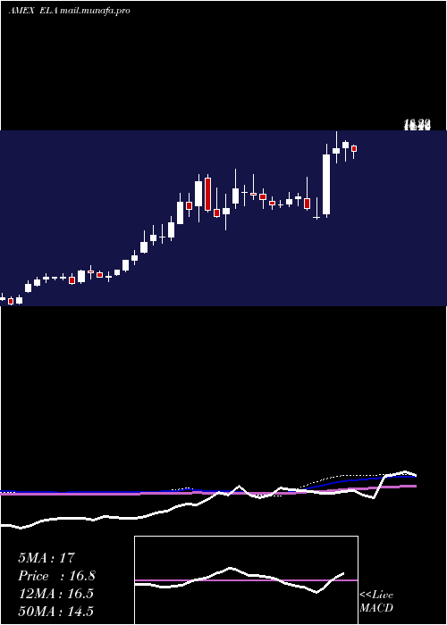  weekly chart EnvelaCorp