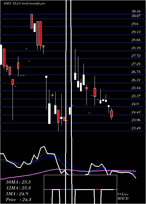  Daily chart EllomayCapital
