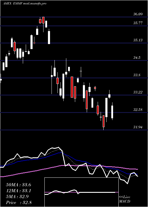  Daily chart WisdomtreeEm