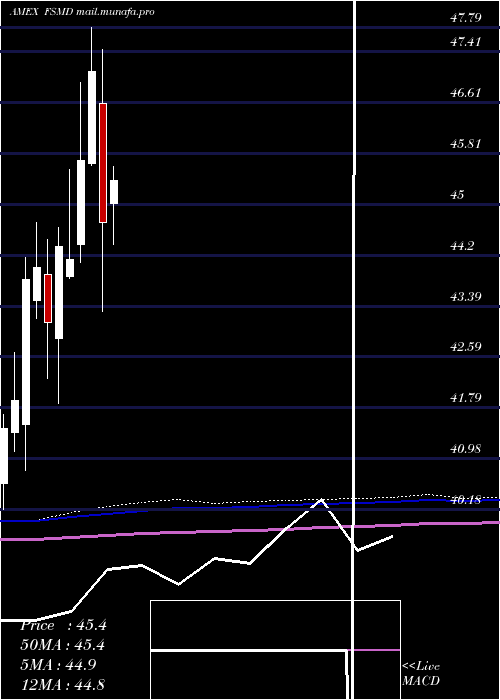  monthly chart FidelitySmall