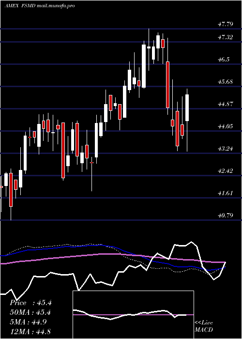  weekly chart FidelitySmall