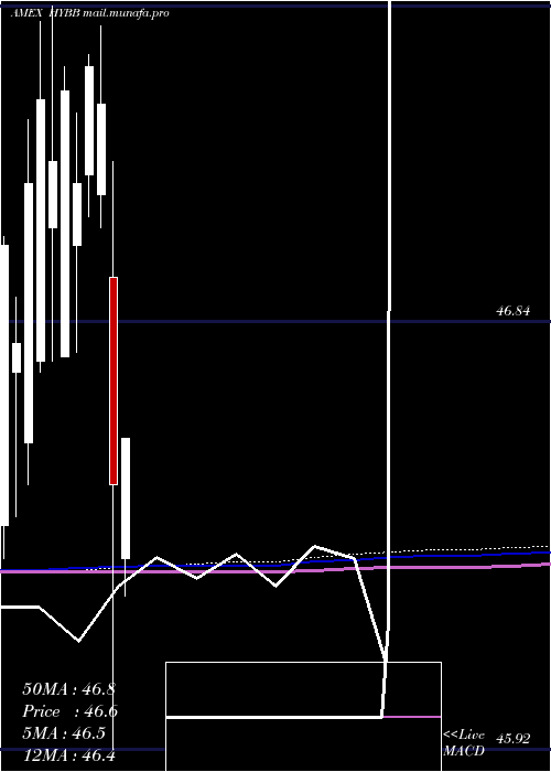  monthly chart IsharesBb