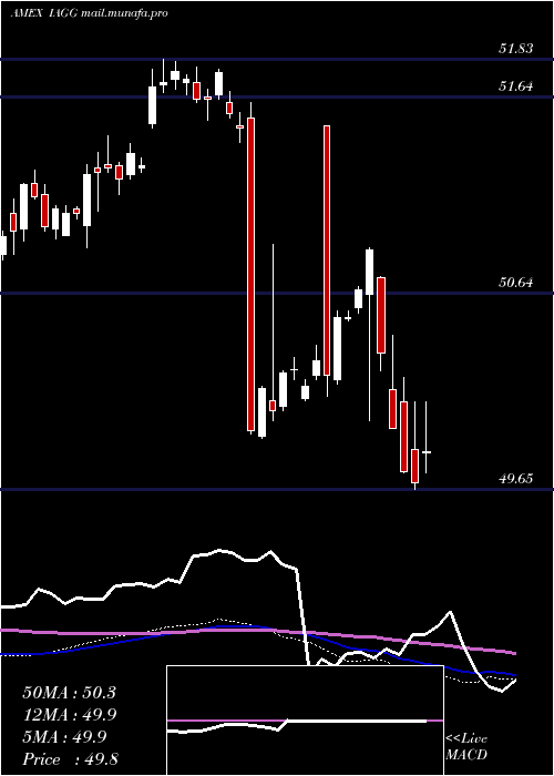  weekly chart IsharesInternational