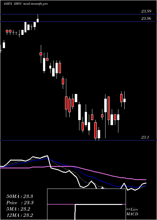  Daily chart IsharesIbonds