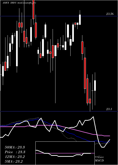  weekly chart IsharesIbonds