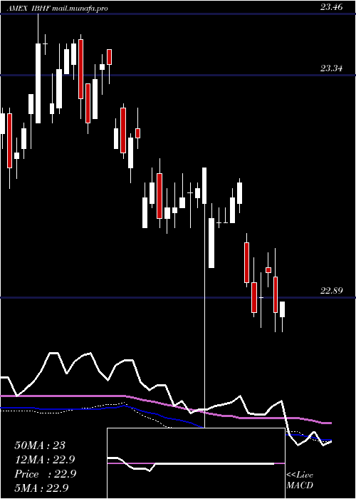  weekly chart IsharesIbonds
