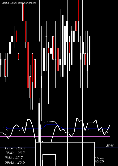  weekly chart IsharesIbonds