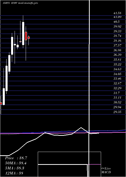  monthly chart IsharesSelf