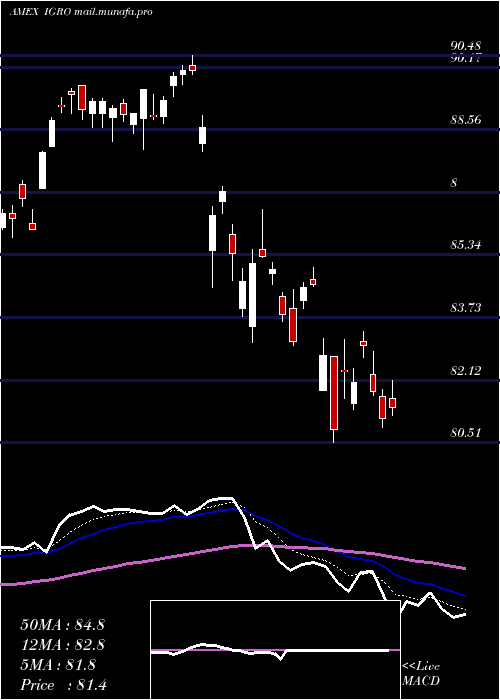  Daily chart IsharesInternational
