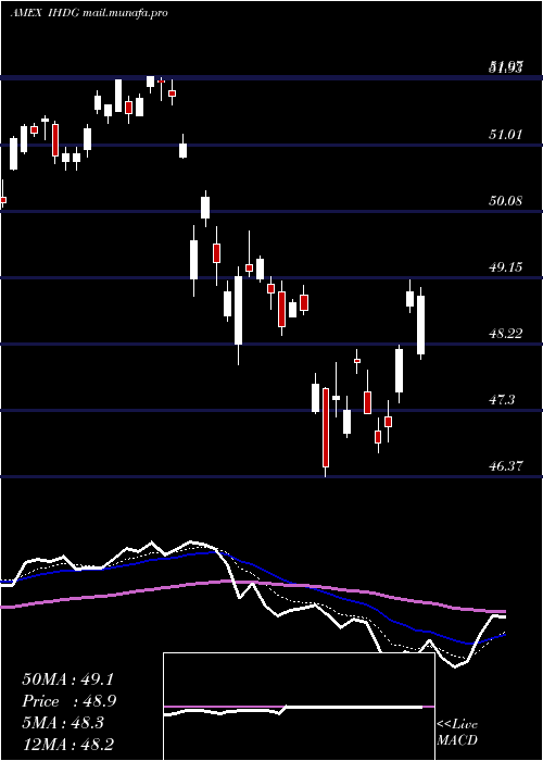  Daily chart WisdomtreeInternational