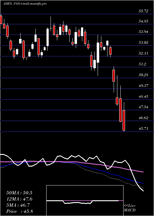  weekly chart IndiaIndex