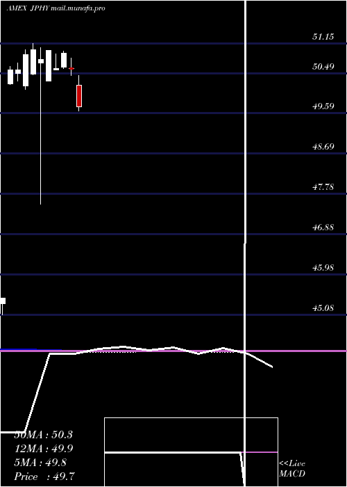  monthly chart JpmDiversified