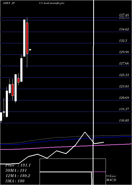  monthly chart JpmorganDiversified