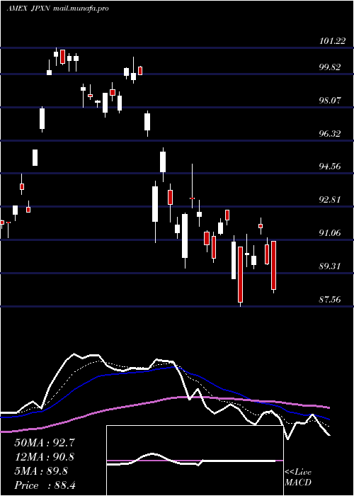  Daily chart IsharesJpx