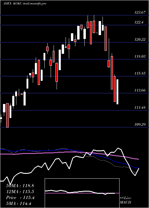  weekly chart XtrackersMsci