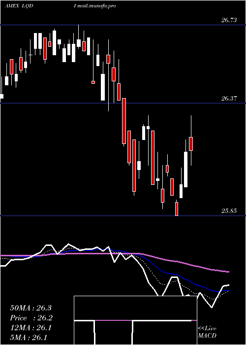  Daily chart IsharesInflation