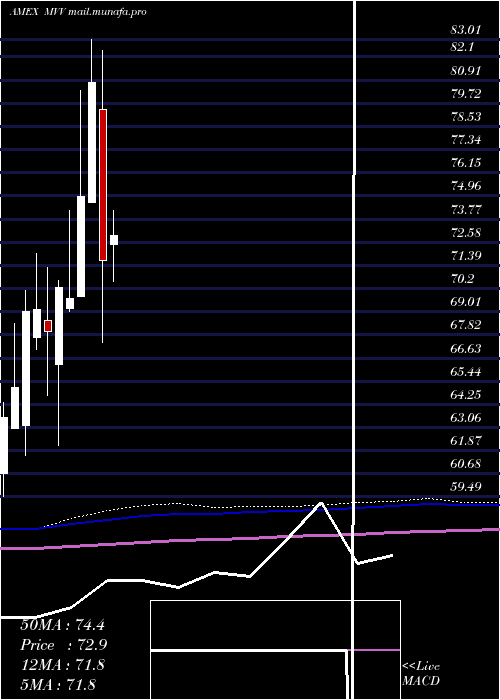  monthly chart UltraMidcap