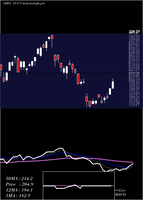  Daily chart GoldMiners