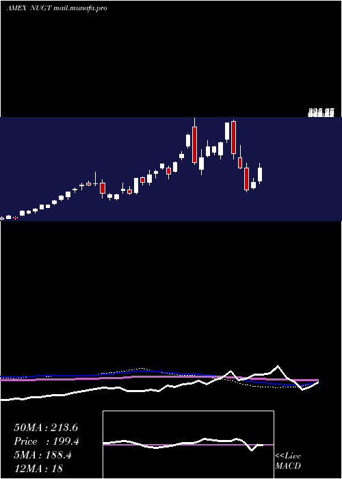  weekly chart GoldMiners