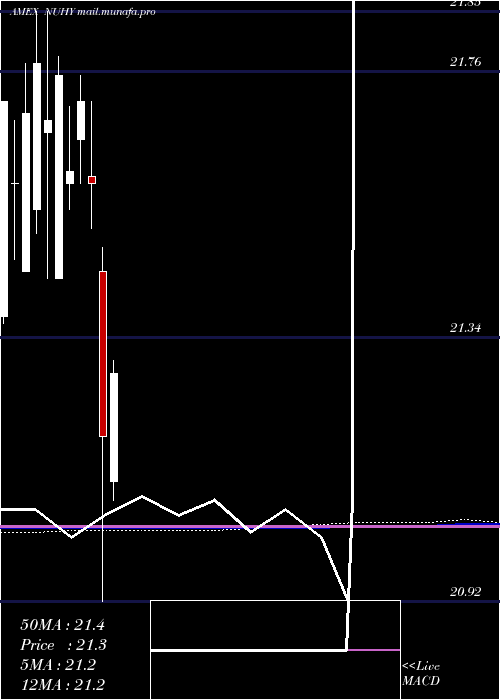  monthly chart NuveenEsg