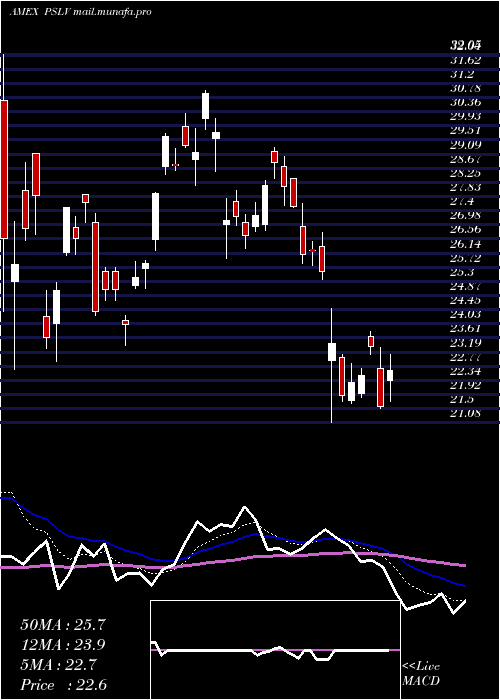  Daily chart SprottPhysical