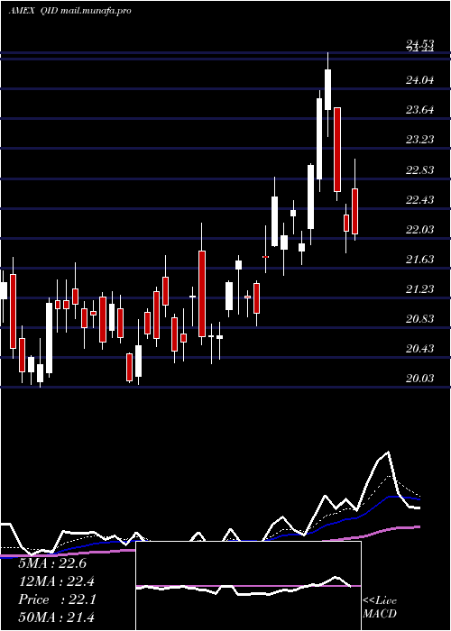  Daily chart UltrashortQqq