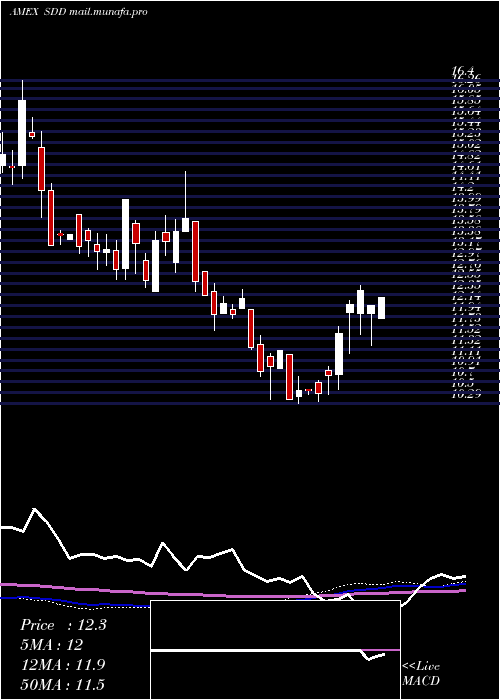 weekly chart UltrashortSmallcap