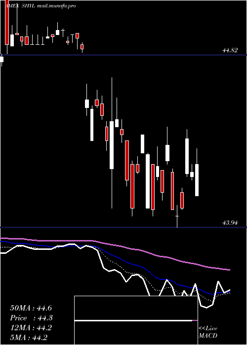  Daily chart XtrackersShort