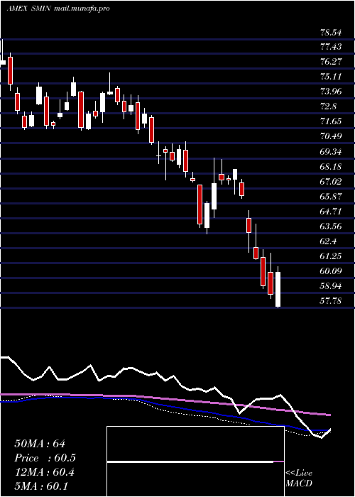  weekly chart IndiaSmallcap