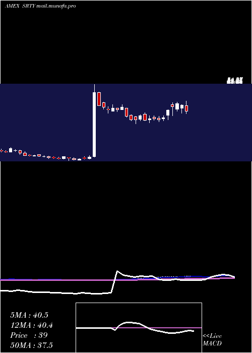  weekly chart UltraproShort