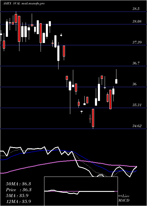  Daily chart IsharesUs