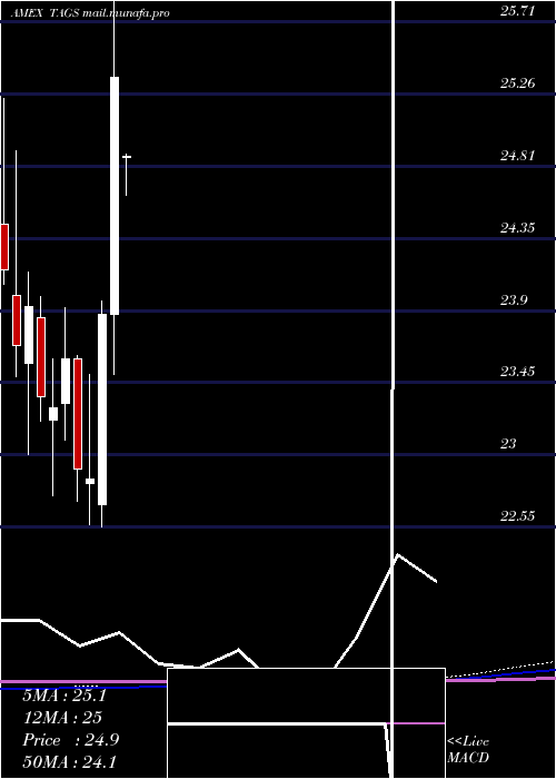  monthly chart TeucriumAgricultural