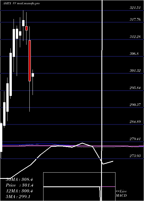  monthly chart LargecapEtf