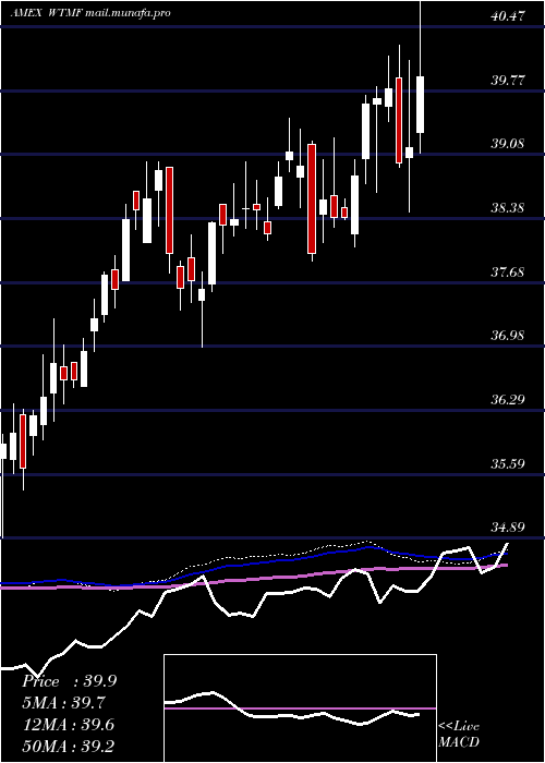  weekly chart WisdomtreeManaged