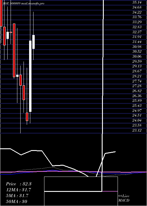  monthly chart ASarabhai