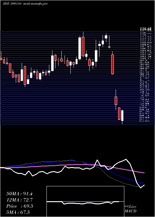  weekly chart IdbiBank