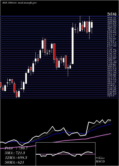  Daily chart TimexGroup