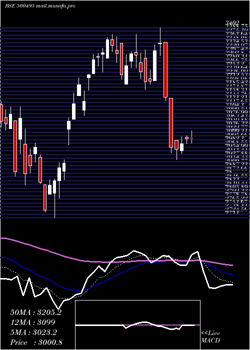  Daily chart Escorts