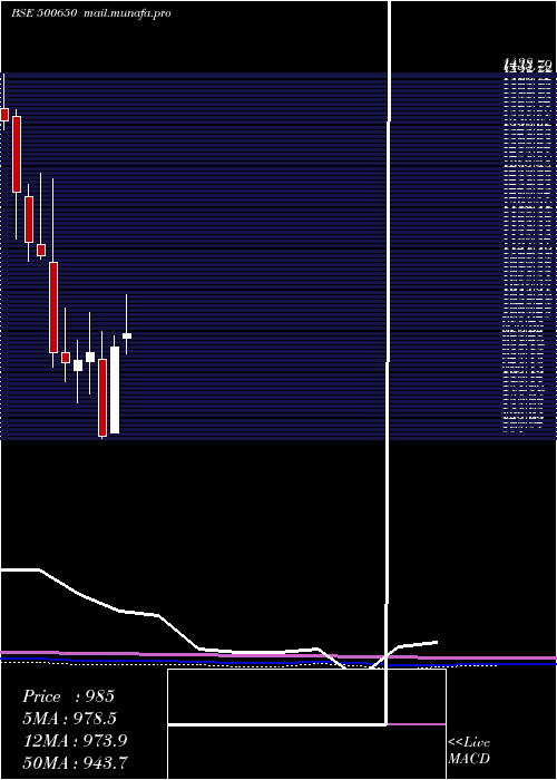  monthly chart ExcelIndust
