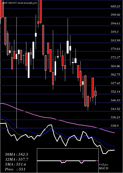  Daily chart DecanCement
