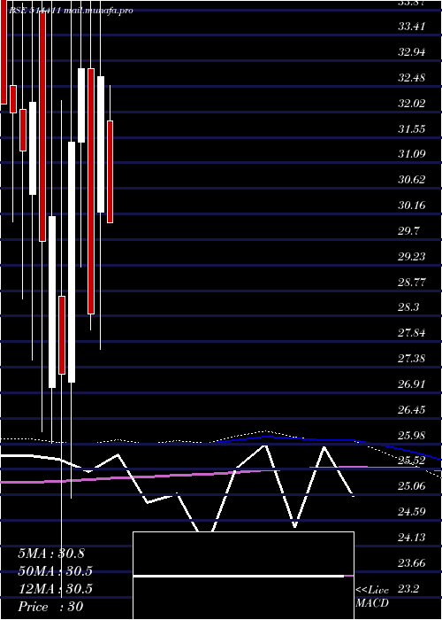  monthly chart Shristinfra