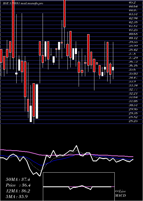  Daily chart VsfProj